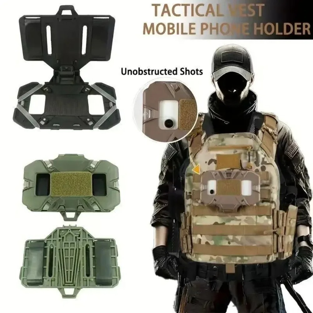 Tactical MOLLE Vest Phone Hold - đánh giá và giá Mobile Tech Accessories