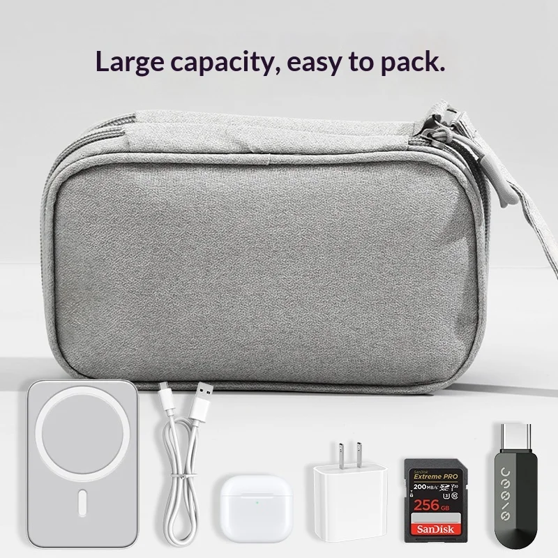 Multi Layer Travel Cable Organ - đánh giá và giá Tech Accessories Case
