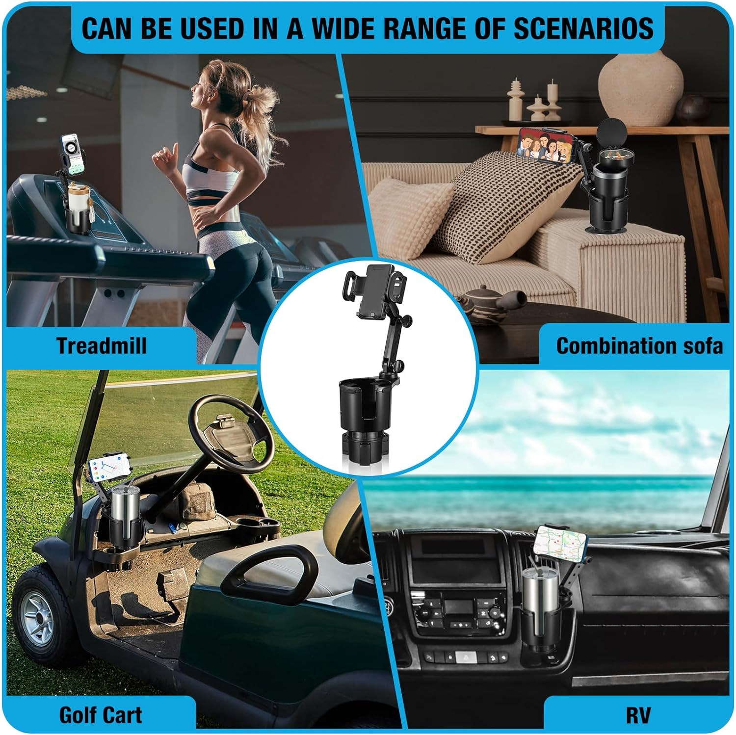 Car Cup Holder Expander Cell P - đánh giá và giá Mobile Tech Accessories