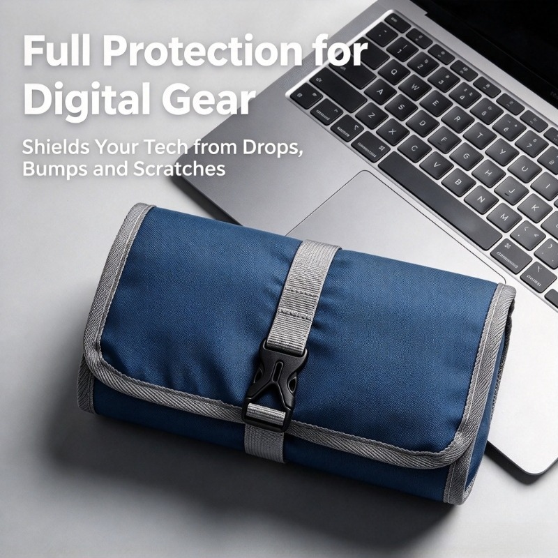 Large Capacity Cable Organizer - đánh giá và giá Tech Accessories Travel Organizer Pouch